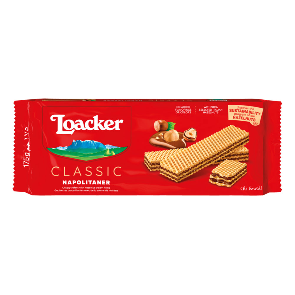Loacker - Classic Wafer - Napolitaner - 175gm - 36 CT