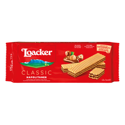 Loacker - Classic Wafer - Napolitaner - 175gm - 36 CT