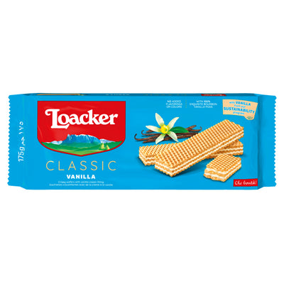 Loacker - Classic Wafer - Vanilla - 175gm - 36 CT