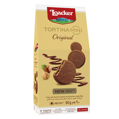 Loacker - Tortina Mini (Original) - 90gm - 15 CT