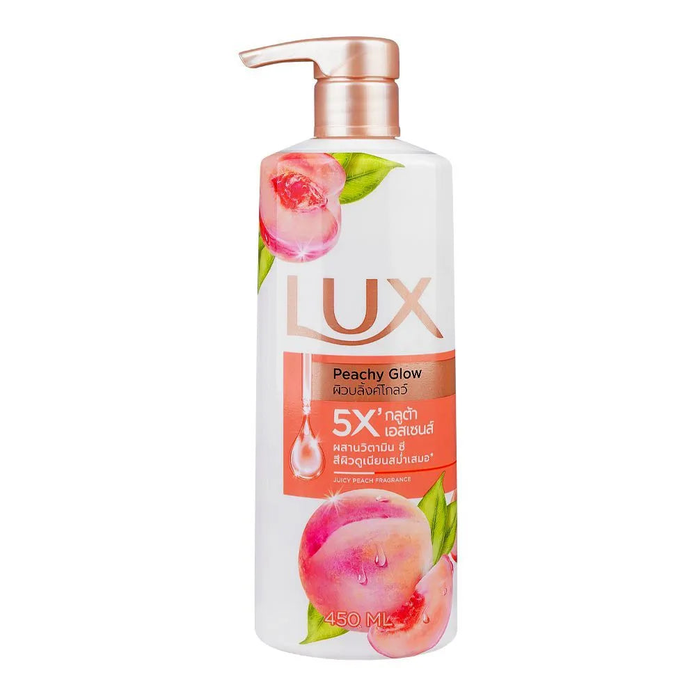 Lux - Body Wash - Peachy Glow - 450ML   | Jodiabaazar.com