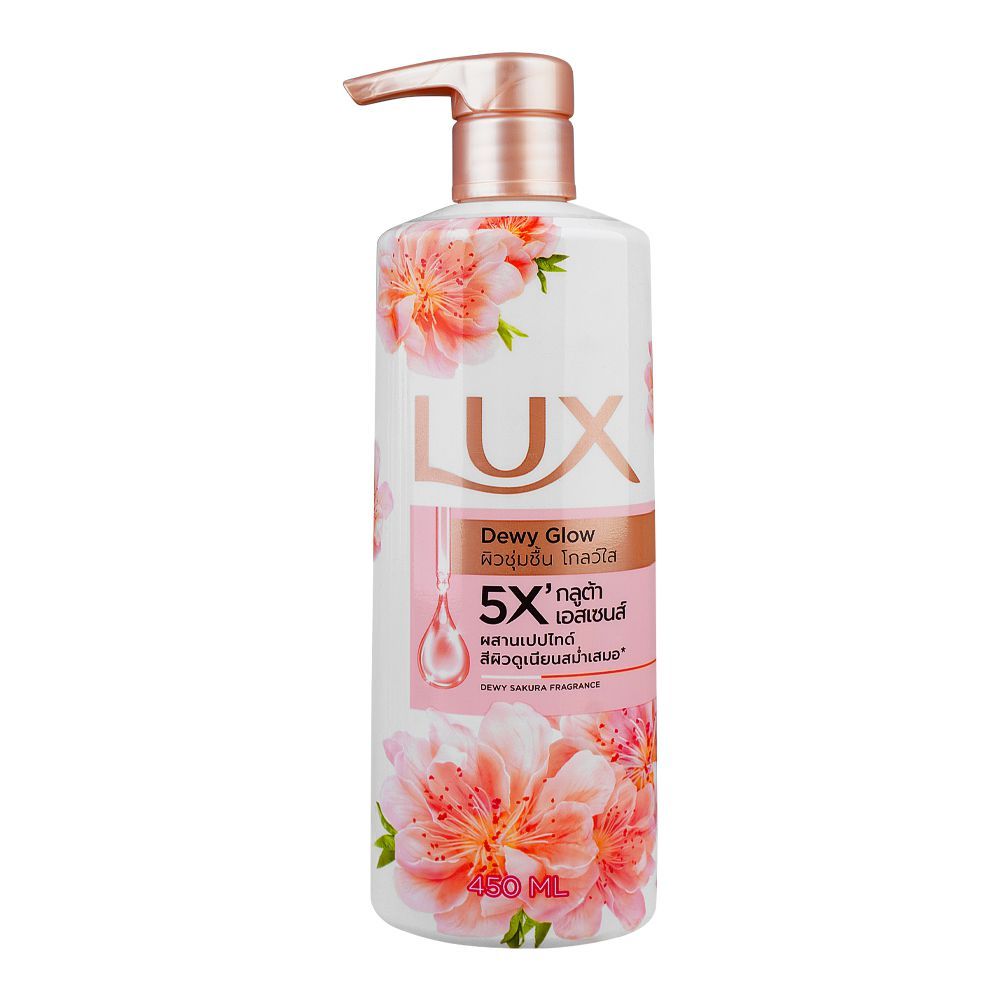 Lux - Body Wash - Dewy Glow - Dewy Sakura Fragrance - 450ML