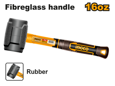 INGCO -  Rubber hammer 450g HRUH8816