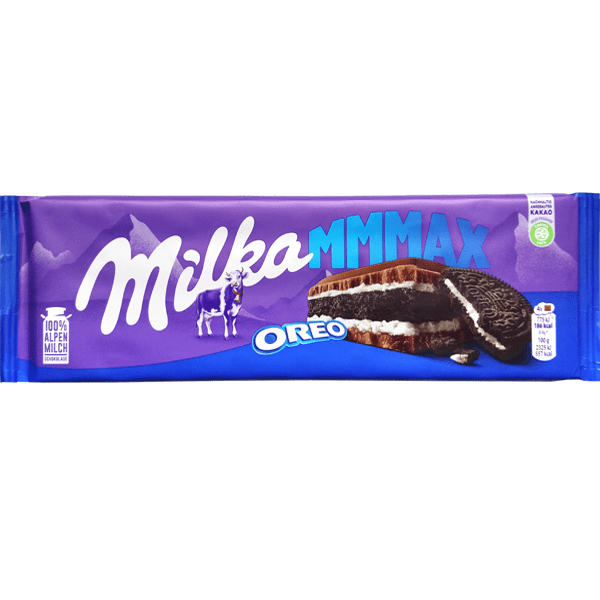 Milka - MMMAX - Oreo Chocolate Bar - 300 gm