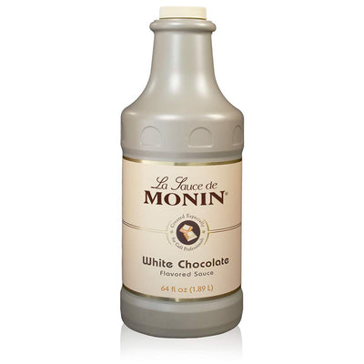 MONIN - White Chocolate Sauce - 64 Fl-Oz (1.89L) - La Sauce de Monin