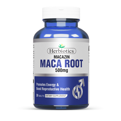 Herbiotics - Macazin - Tablets - 500 Mg - Maca Root Energy
