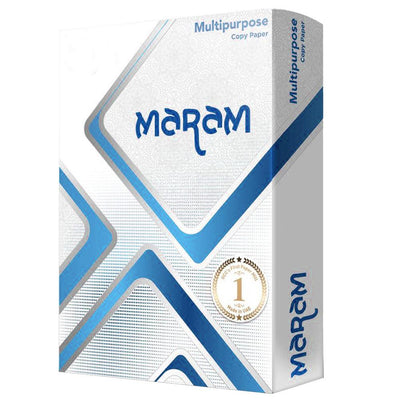 Maram - Multi Purpose - Copier Paper - Paper Ream - A4 - 70 GSM - 1 Box (500 pages x 5 Ream)