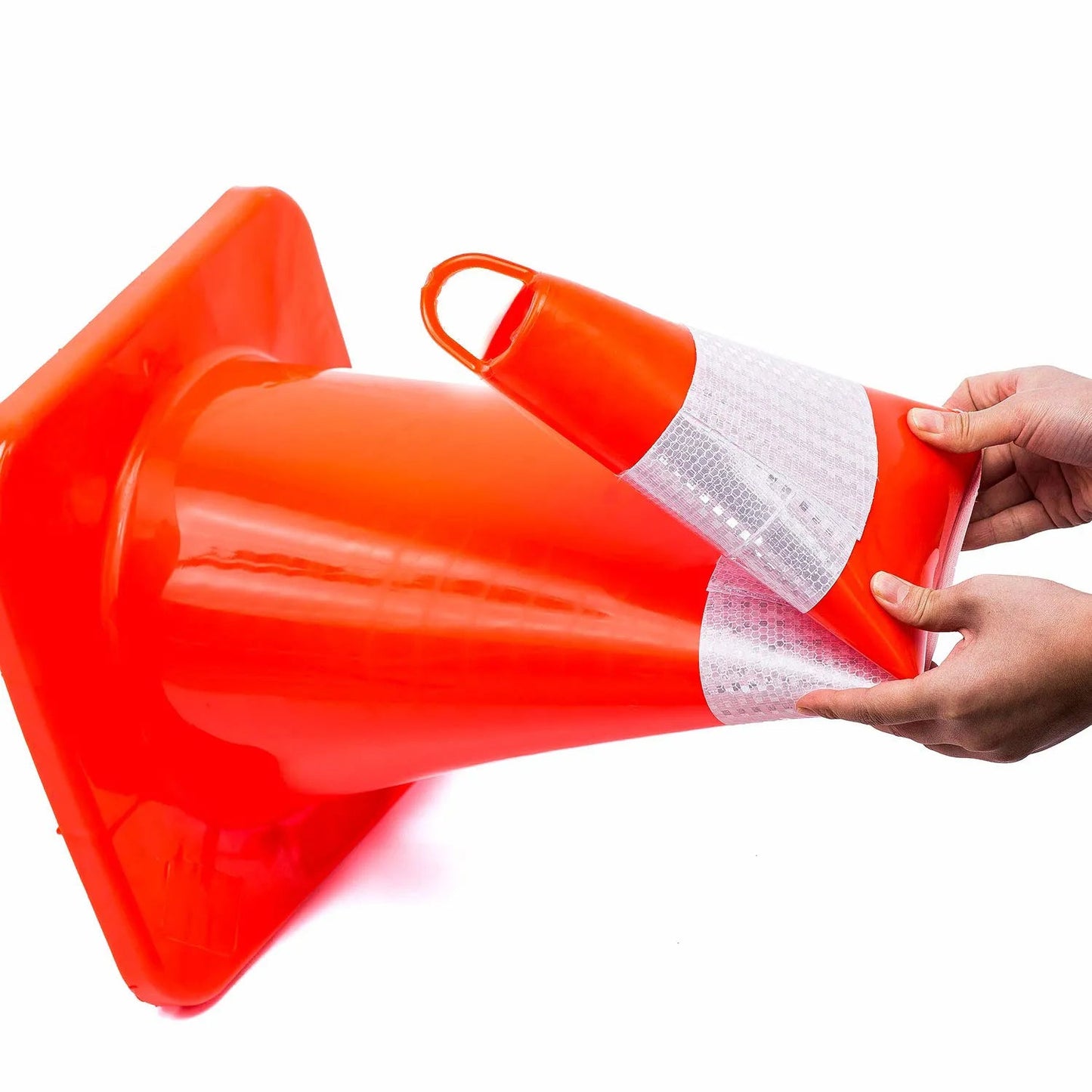 Traffic Cones - 28" - Flexible & Non-Breakable - Imported