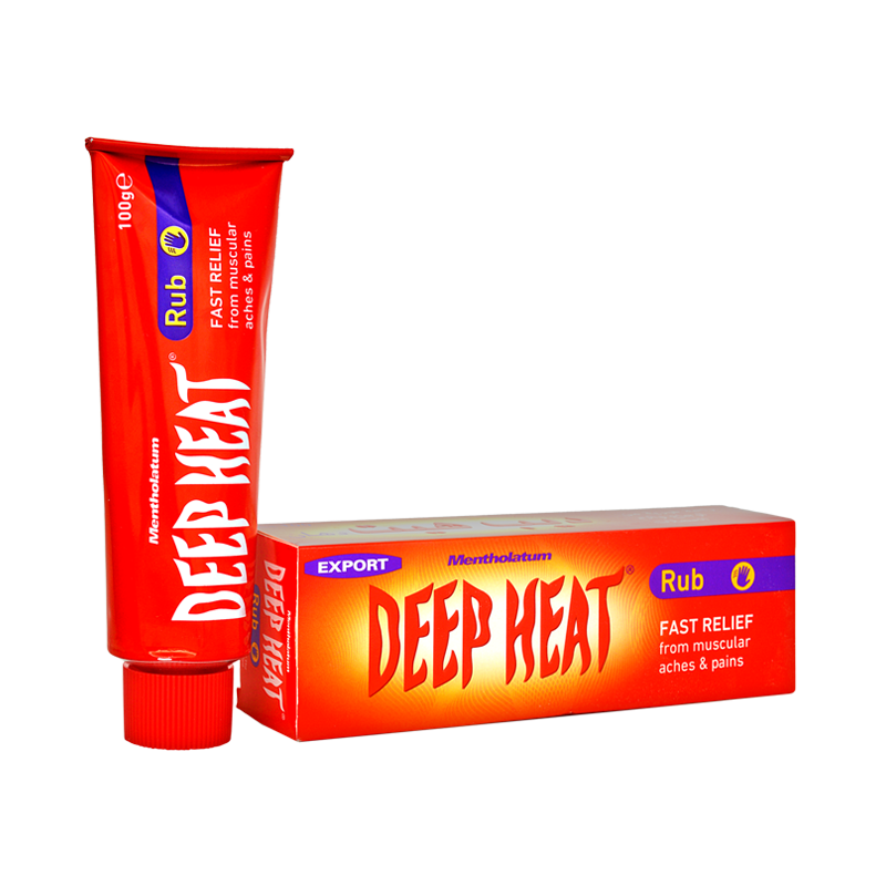 Deep Heat - Fast Pain Relief Cream - Rub - 100g (Original)