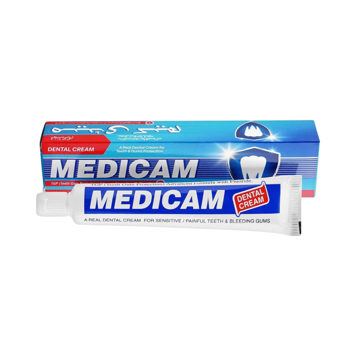 Medicam - Dental Cream - Tooth Paste - 180g - 24 Pcs (1 ctn)
