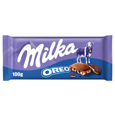 Milka-Milk Chocolate - OREO Sandwich - Chocolate Bar-100 gm