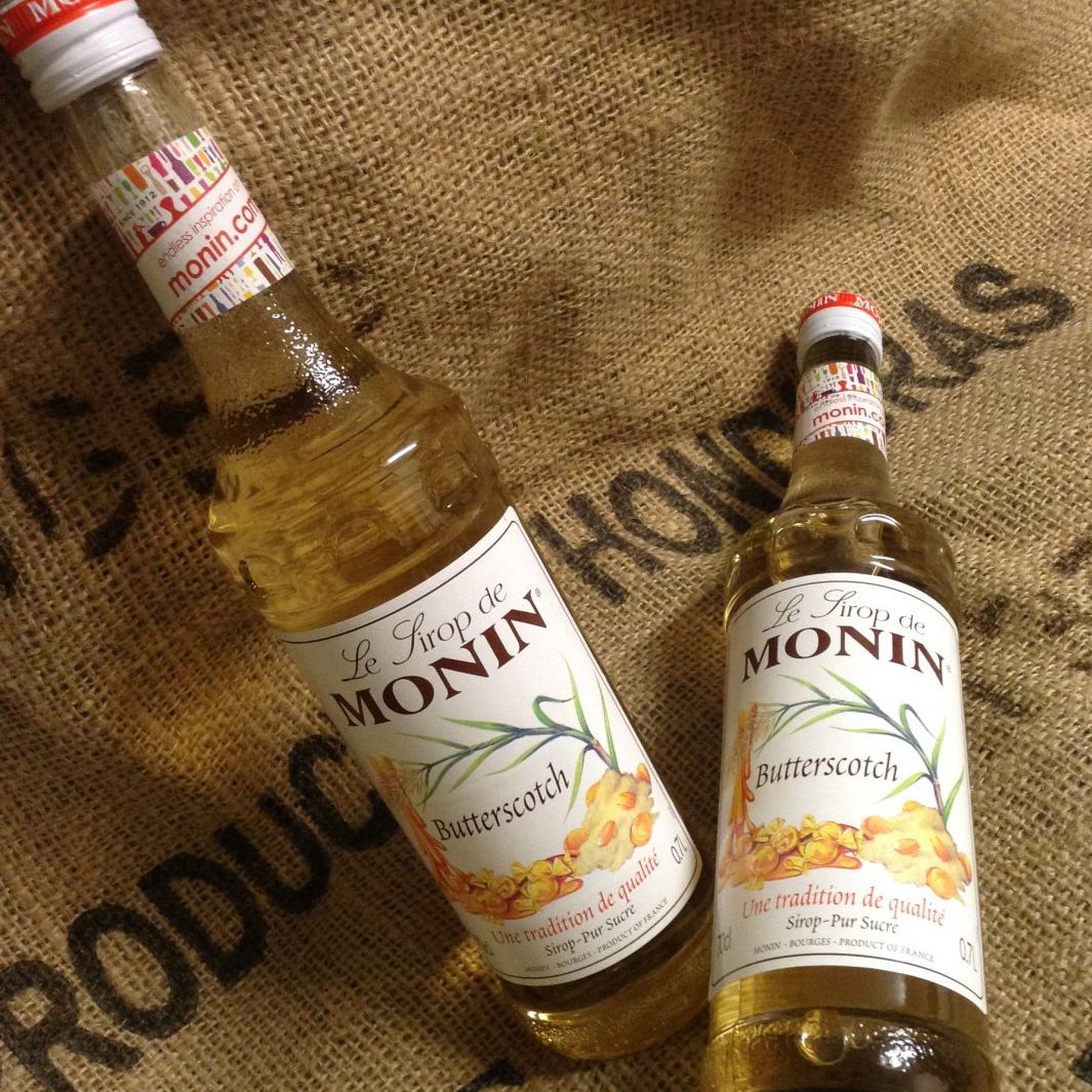 Monin - Butter Scotch Syrup - 1000 ml - Le Sirop De Monin