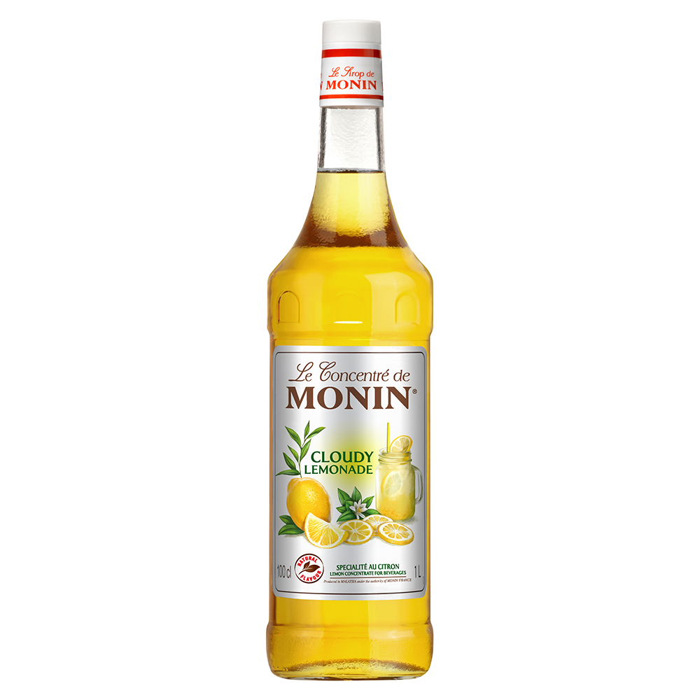 Monin - Cloudy Lemonade Syrup - 1 Liter - Le Sirop De Monin