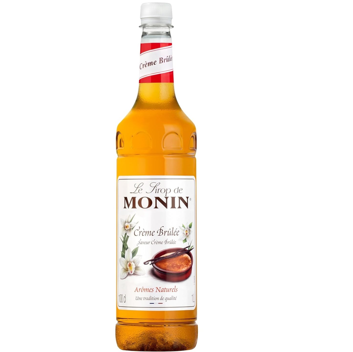 Monin - Creme Brulee Flavored Syrup - 700 ml - Le Sirop De Monin