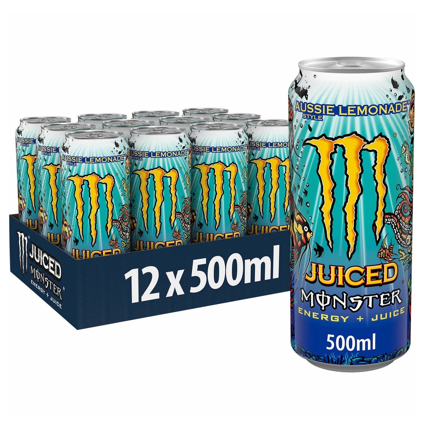 Monster Energy Drink - Aussie Lemonade - 454 ML (Pack of 12)