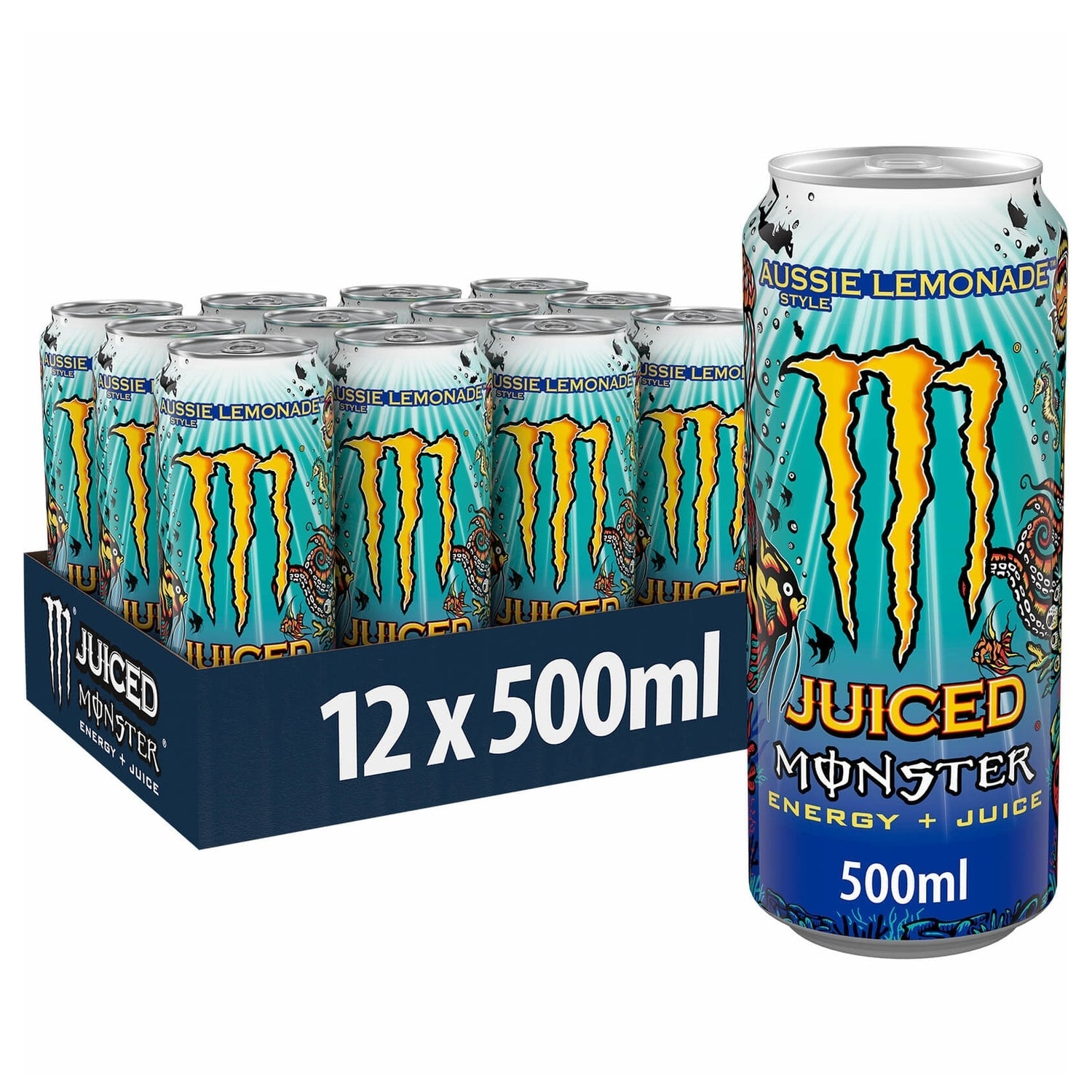 Monster Energy Drink - Aussie Lemonade - 454 ML (Pack of 12)