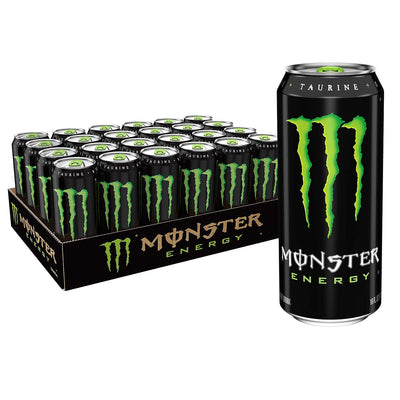 Monster Energy Drink - Green - Original - 500 ML (Pack of 24)
