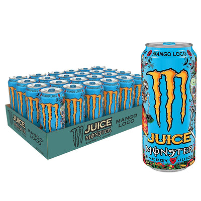 Monster Energy Drink - Juice Monster - Mango Loco - 500 ML (Pack of 12)