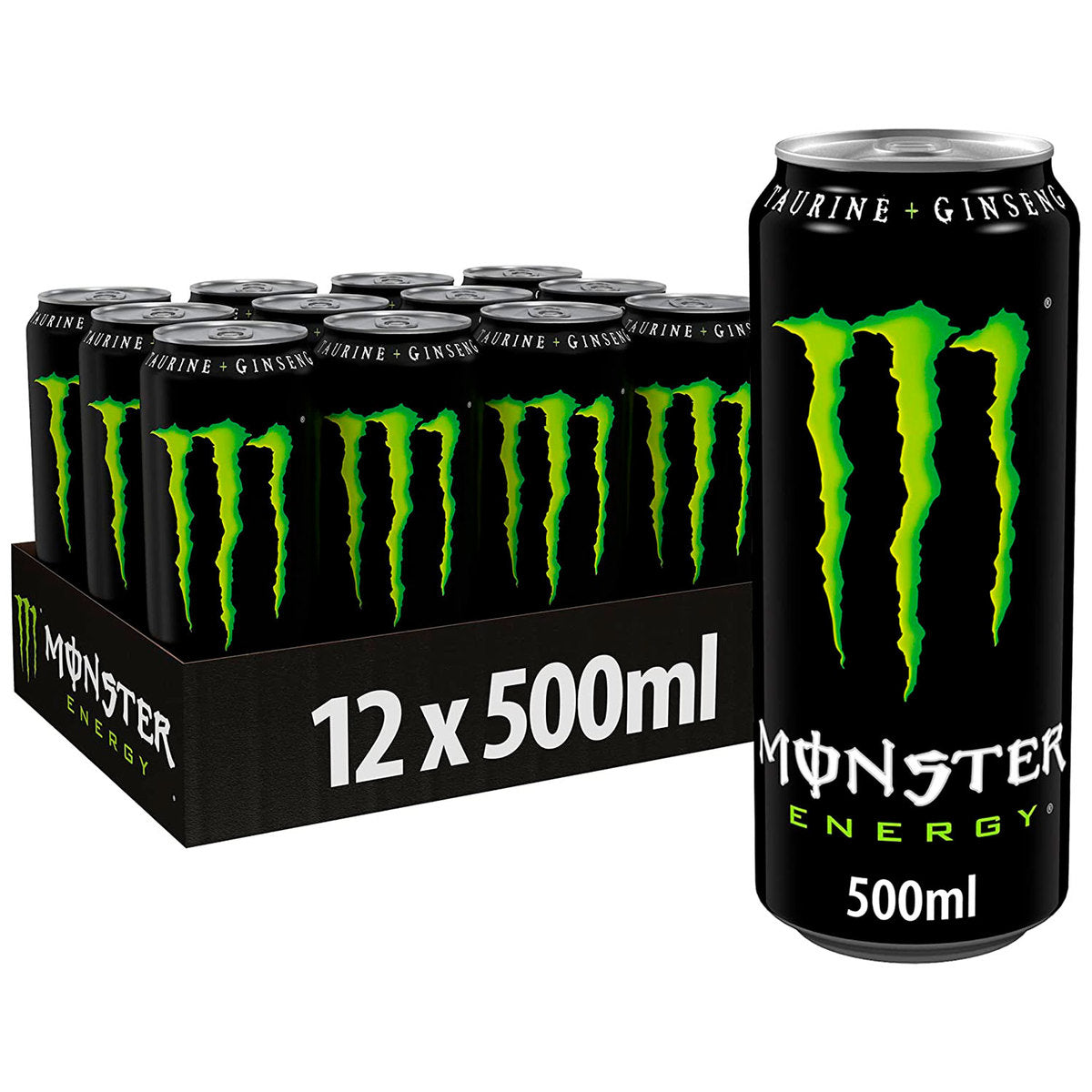 Monster Energy Drink - Original - 500 ML (Pack of 12)