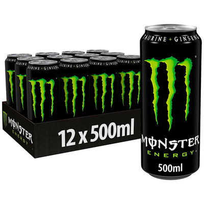 Monster Energy Drink - Original - 500 ML (Pack of 12)