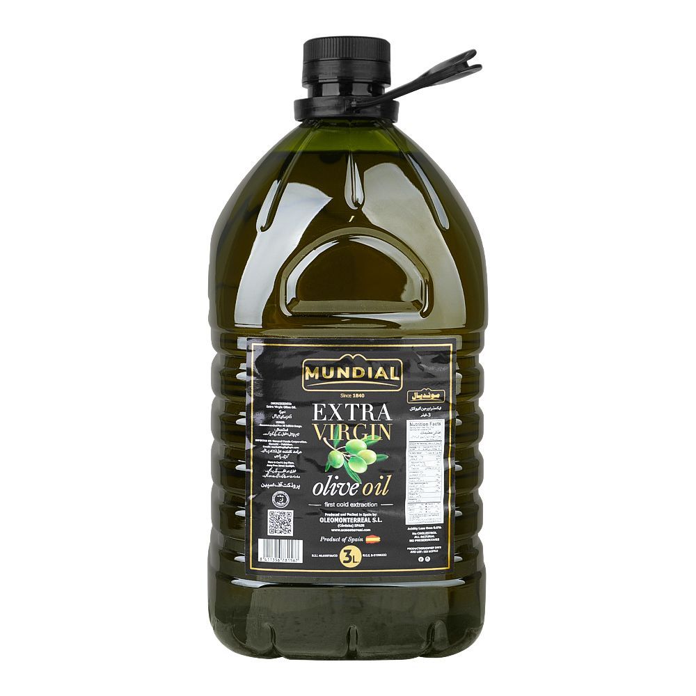 Mundial - Spanish - Extra Virgin Olive Oil - 3L (3000 ML) (Bottle)
