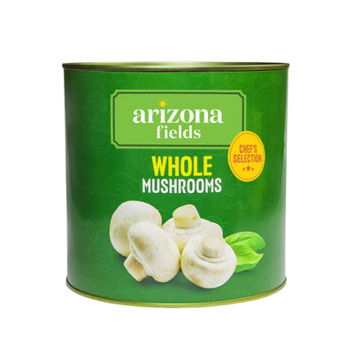 Arizona Fields - Mushrooms - Whole Mushrooms - 2100 gm (DW: 1200g)
