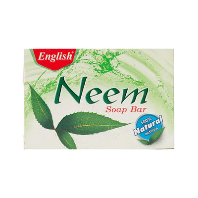 English Neem Soap - 95gm Deep Cleansing Gentle Bar - Pack of 12 | Jodiabaazar.com
