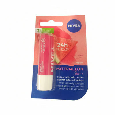 NIVEA - LIP BALM - WATERMELON SHINE ( PINK ) - 4.8gm