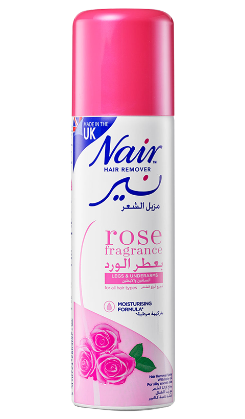 Nair - Rose Fragrance - Hair Removal Spray - 200 ML