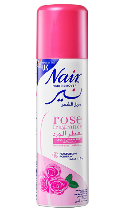 Nair - Rose Fragrance - Hair Removal Spray - 200 ML