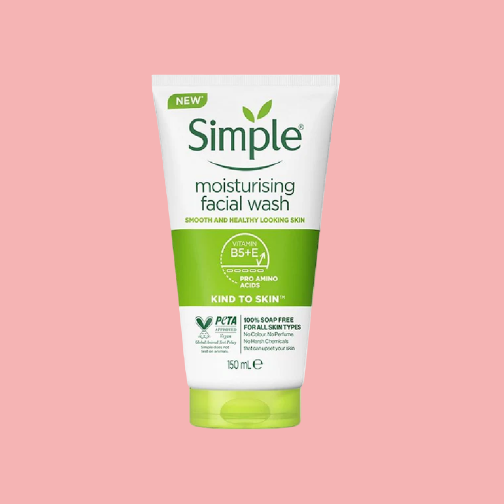 Simple - Moisturising Facial Wash - (1X6) 150ml