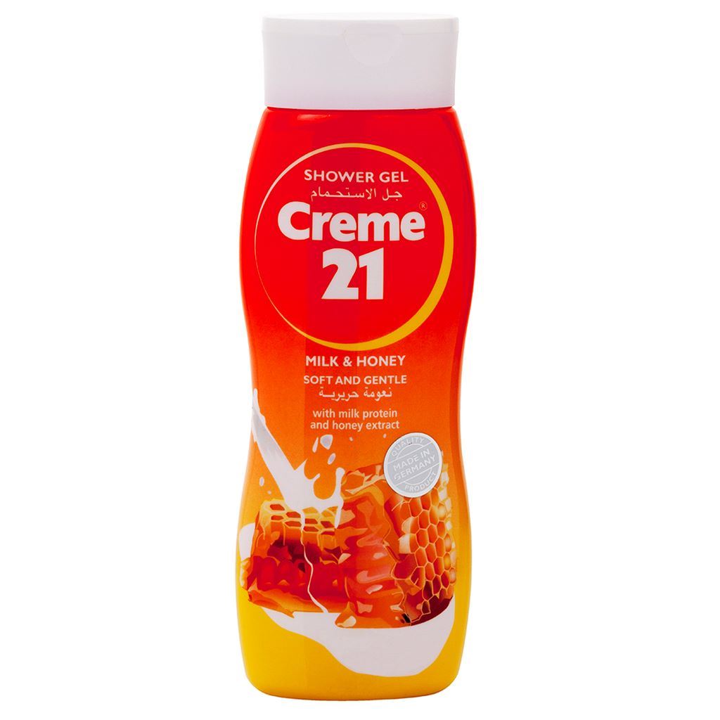 Creme 21 - Shower Gel - Milk & Honey - 250ML   | Jodiabaazar.com