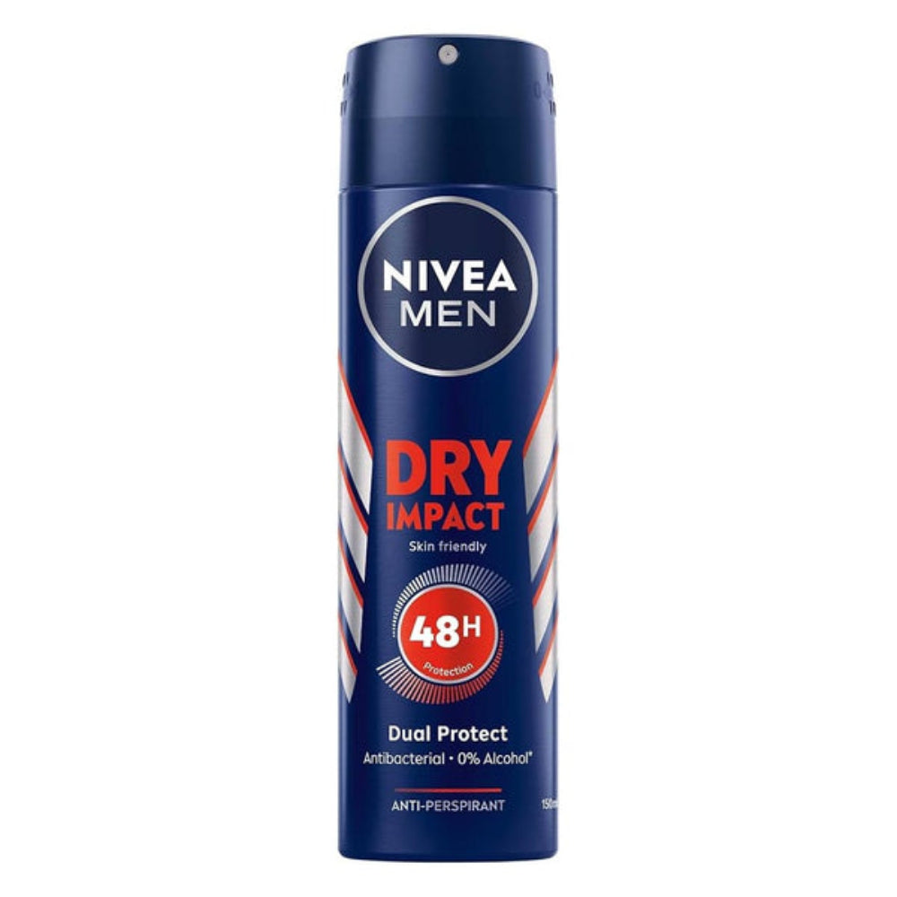 NIVEA MEN  - DRY IMPACT - DEODORANT SPRAY - 150 ml