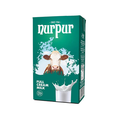 Nurpur - Full Cream Milk - 250ML - 1 Carton (250MLx27 Packs)