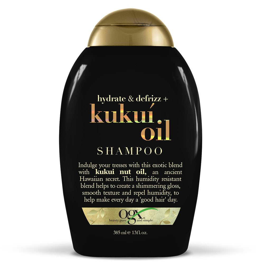 OGX - Shampoo - Hydrate & Defrizz Kukui Oil - 13 Oz (384ml)