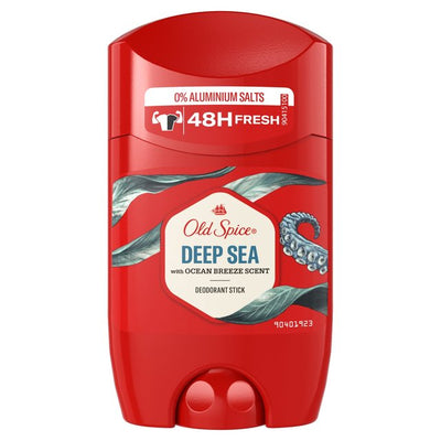 Old Spice - Deep Sea - Aluminum Free - Deodorant Stick - For Men - 50ml