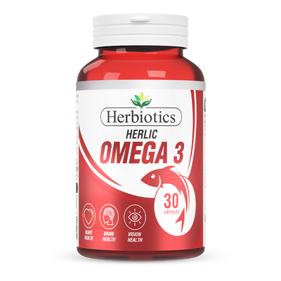Herbiotics - Herlic - Fish Oil - Standard Pack - Omega 3 Source