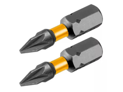 INGCO -  Impact screwdriver bits PZ2, 25MM 2PCS SDBIM71PZ225