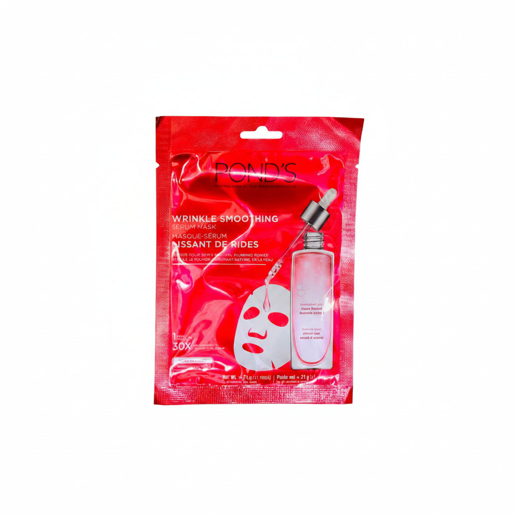 POND'S - WRINKLE SMOOTHING SERUM MASK - 21g