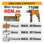 INGCO - Compact Brushless Cordless Impact Drill - Item No. CIDLI 20668 Industrial