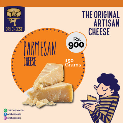 Ori Cheese- Parmesan- 150 Grams - Vacuum packed bag