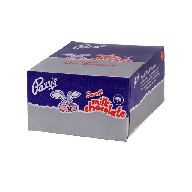 Paxy's - Chocolate - Milk Mini Bar - Pack of 24