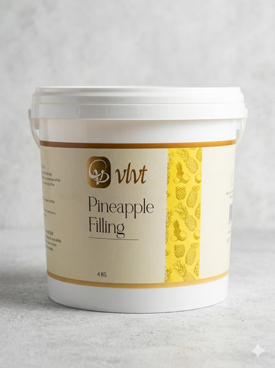 Voglia - Vlvt - Pineapple Fruit Filling (Chunky) 4KG