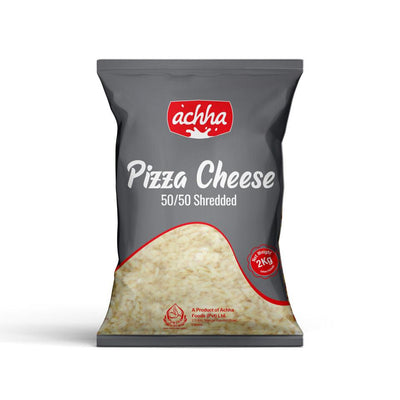 ACHHA - Pizza Cheese Shredded 50/50 - 2 Kg | Jodiabaazar.com