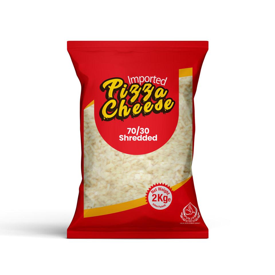 ACHHA - Pizza Cheese Shredded 70/30 - 2 Kg | Jodiabaazar.com