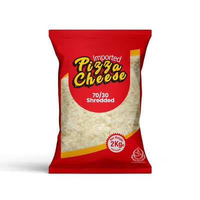 ACHHA - Pizza Cheese Shredded 70/30 - 2 Kg | Jodiabaazar.com