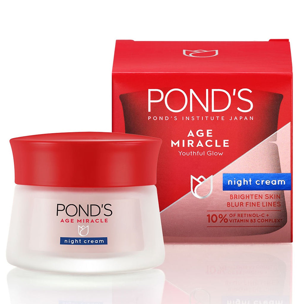 Pond's - Age Miracle - Youthful Glow Night Cream - 50ml | Jodiabaazar ...