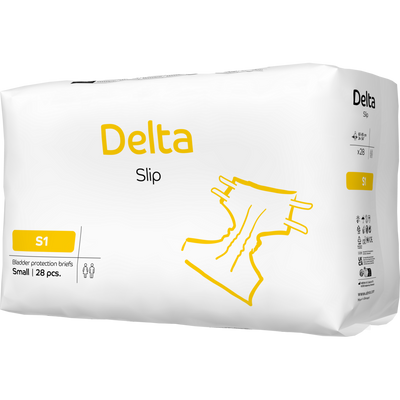 DELTA- SLIP ( Previously Form Premium) - Adult Diaper - Small - 60 cm (24") - 85 cm (34") - 28 pieces