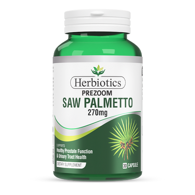 Herbiotics - Prezoom - Supplement - Standard Pack - Saw Palmetto