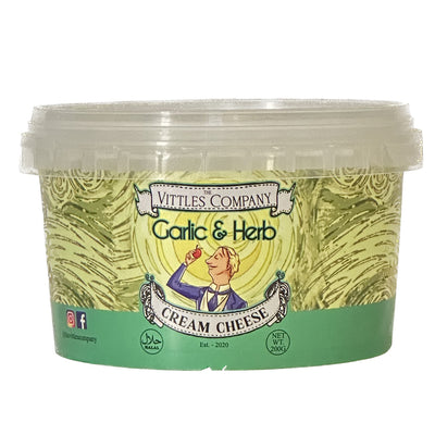 The Vittles Company - Garlic & Herb - Cream Cheese - 200g